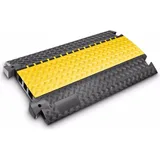 DEFENDER BY ADAM HALL Kabelbrücke 85002LUX Polyurethan Schwarz/Gelb Anzahl Kanäle: 3 1000mm Inhalt