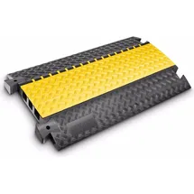 DEFENDER BY ADAM HALL Kabelbrücke 85002LUX Polyurethan Schwarz/Gelb Anzahl Kanäle: 3 1000mm Inhalt