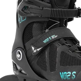 K2 Skates Unisex Inline Skates VO2 S 100 X BOA, Black - Blue - Yellow, 30G0142.1.1.065