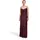 Vera Mont Abendkleid Wasserfallausschnitt Rot 42
