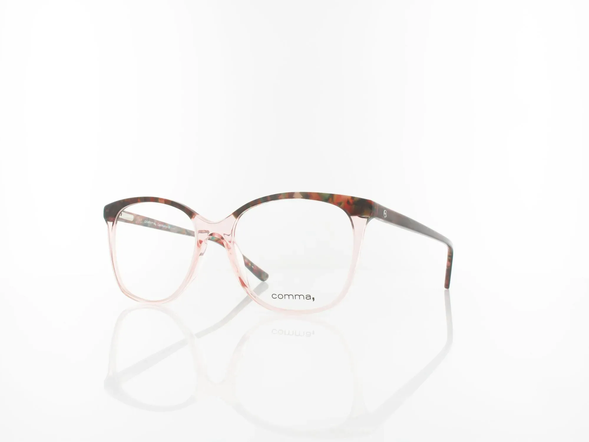 Comma 70103 75 53 salmon brown pattern