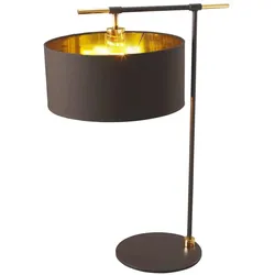 Balance Tischleuchte braun, messing poliert Elstead Lighting BALANCE-TL-BRPB