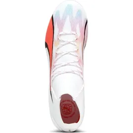 Puma Ultra Pro FG/AG Herren Puma White-Puma Black-Fire Orchid 44,5