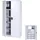 Mendler Aktenschrank HWC-L60 185 x 90 x 45 cm Grau