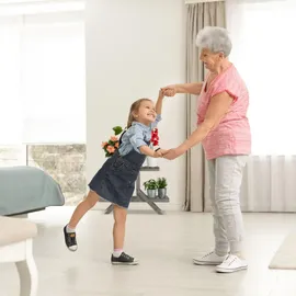 Relaxdays Blumentreppe mit 3 Stufen 83 x 28 cm Grau