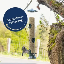 Lyra Pet 10 kg Lyra Pet® Erdnusskerne weiß gehackt in 30 L Tonne