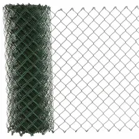 REWWER-TEC Maschendraht 50 x 800 cm Grün Metall 25 m