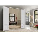 Wiemann Kleiderschrank »Kansas«, mit Spiegel weiß/Spiegel, Schränke, 601430-0 B: 250 cm