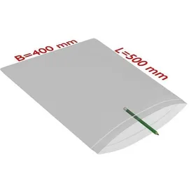 TransPak PE-Druckverschlussbeutel, 400 x 500 mm, 50 μ, transparent