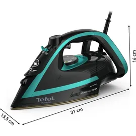 Tefal Puregliss FV8066 Blau/Schwarz