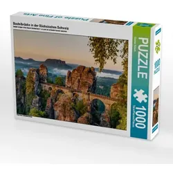 Basteibrücke in der Sächsischen Schweiz (Puzzle)