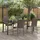 vidaXL Garten Essgruppe 5-tlg. Braun