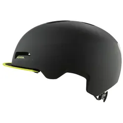 Alpina City-Helm Brooklyn schwarz/neongelb matt
