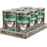 Belcando Baseline Nassfutter für Hunde, Truthahn, 6X 400g Dose,