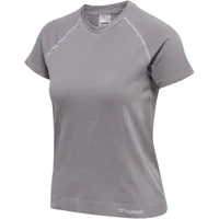 Hummel Flow Seamless Kurzarm-t-shirt - Minimal Gray XS