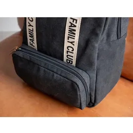 Childhome Family Club Wickelrucksack Schwarz