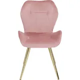 Kare 2er Set KARE DESIGN Stuhl Viva Stoff Rosa Rose