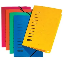 Pagna Gummizugmappe A4 orange Karton