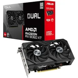 ASUS DUAL Radeon RX 9060XT 8GB DUAL-RX9060XT-8G DDR6 Grafikkarte, HDMI/DP