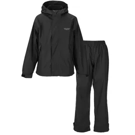 Weather Report Regenanzug 2er Set Jagger Jr AWG Rain", mit wasser- und winddichter Ausstattung 1001 Black 176, schwarz,
