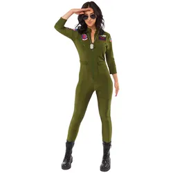 Top Gun Overall Damenkostüm - S