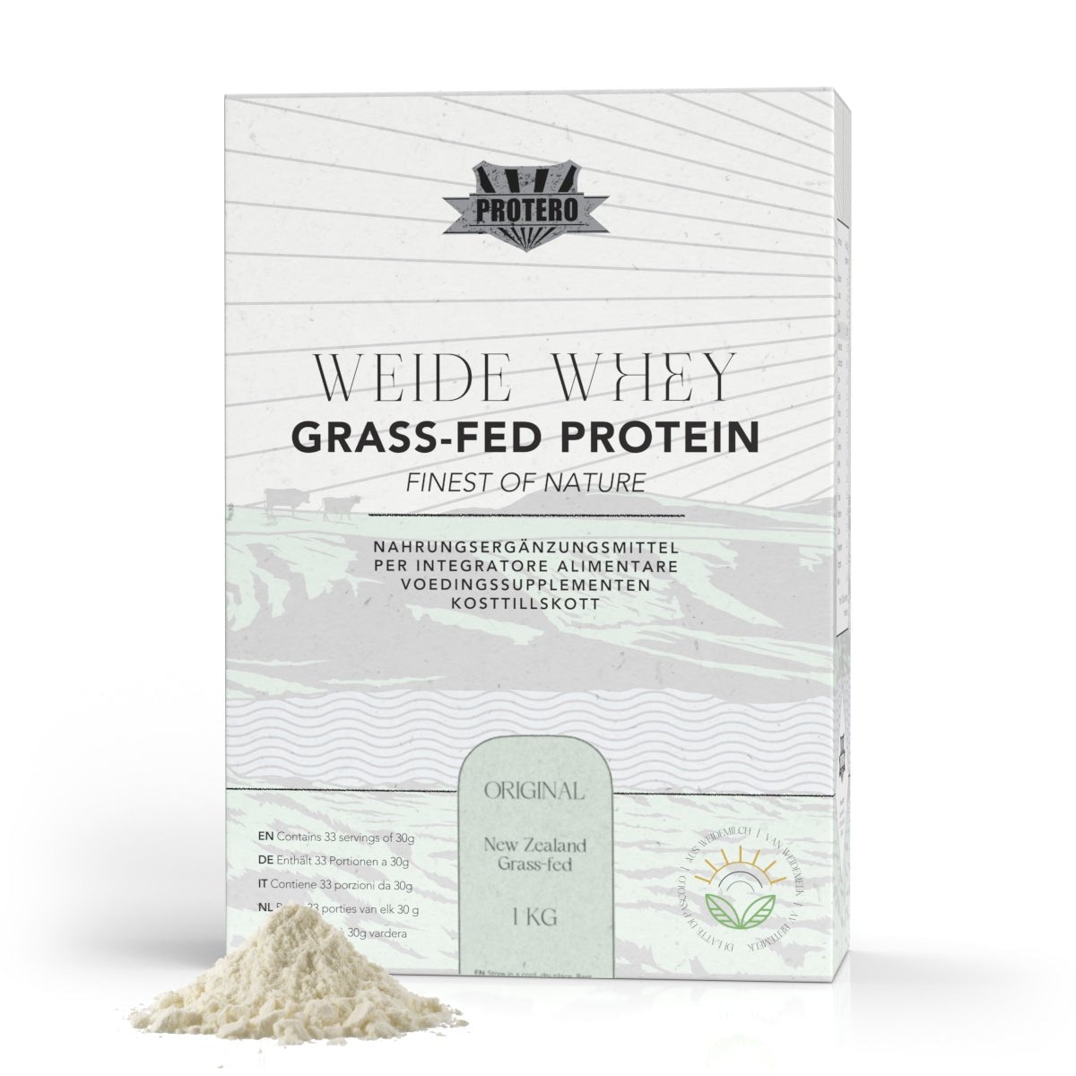 Weide Whey Protein - Grass-fed - 1 kg