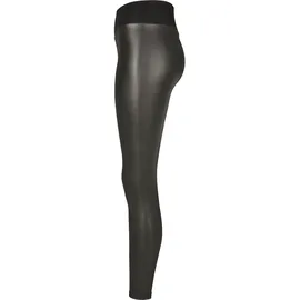 URBAN CLASSICS Faux Leather High Waist Leggings 2 Einheiten Black 4XL