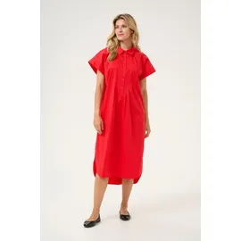 Culture Kleid Blusenkleid Rot L
