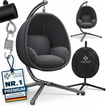 Kesser Luxe Hängesessel Anthrazit