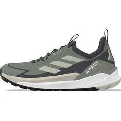 Adidas Damen Terrex Free Hiker 2 Low GTX Wanderhalbschuh - 40 - Silver Green / Linen Green / Grey Six