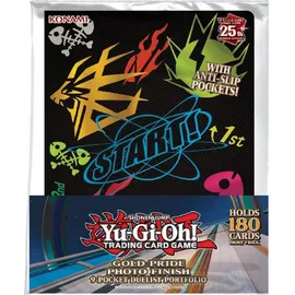 Konami Gold Pride 9-Pocket Duelist Portfolio