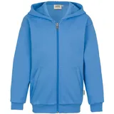 Kinder Premium-Sweatjacke 620 - 164 - malibu-blue