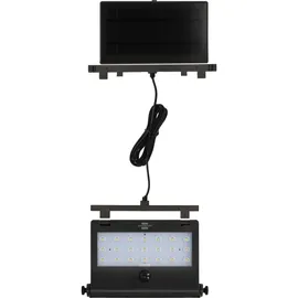 Brennenstuhl Solarleuchte grau 18,6 cm inkl. Bewegungsmelder, 1000 lm, IP65