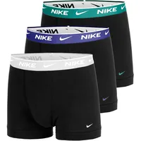 Nike Trunk Boxershorts schwarz/blau/grün L 3er Pack