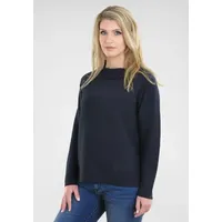 NAVIGAZIONE Stehkragenpullover in Boxy-Form Blau 52