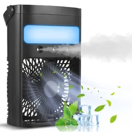 SJQKA Tragbarer Klimaanlagen-Kuehlventilator 700 ml mobil