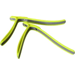 Grännakopplet Reflex flaps pair for Garmin, pair Neon yellow