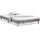 Homestyle4u Polsterbett 140 x 200 cm Grau