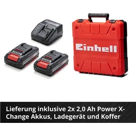 Einhell TE-CD 18/50 Li BL inkl. 2 x 2 Ah