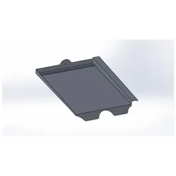 Schletter Solar Blechersatzziegel AluTile f. Braas Frankfurter Pfanne