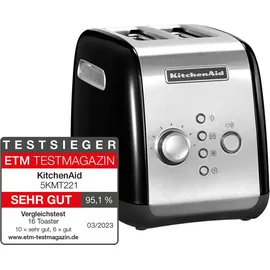 KitchenAid Artisan Toaster 5KMT221EOB onyx schwarz