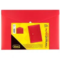 IDENA Versandtasche aus Kunststoff, C4 rot