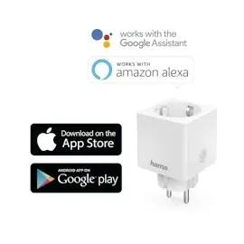 Hama WLAN-Steckdose Mini, ohne Hub, Smart-Steckdose (176573)