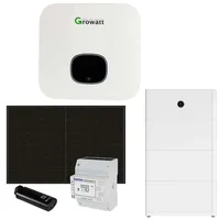 Growatt 9kWp Glas Glas Module 440 W inkl. 15 kWh Speicher