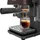 Grundig KSM 8530 schwarz/braun Siebträgermaschine mit Milchaufschäumer