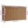 vidaXL Geräteschrank 1,18 x 2,88 m Braun