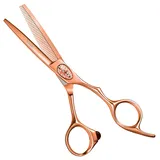 Haaro e-kwip+ Primus Pink Gold Modellierschere 5.5 Offset