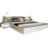 Forte Rondino 180 x 200 cm Beige/Weiß
