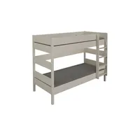 Paidi Etagenbett Tiago 90 x 200 cm Buche massiv beige lackiert