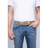 Camp David Herren Gürtel mit Used-Optik Beige 90 - 90